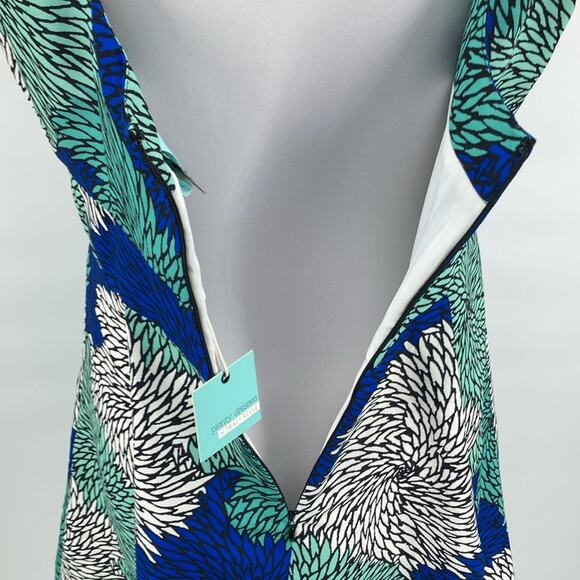 Plenty Dresses Tracy Reese Ania Bursting Mums Fit Flare Dress Size 14 New - Picture 7 of 16